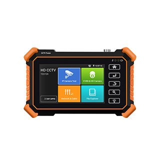 Newest 8K H.265 IP Analog AHD CVI TVI in one cctv tester with 4 inch touch screen